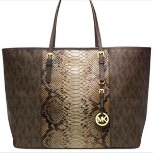Michael Kors snake 🐍 tote 👜